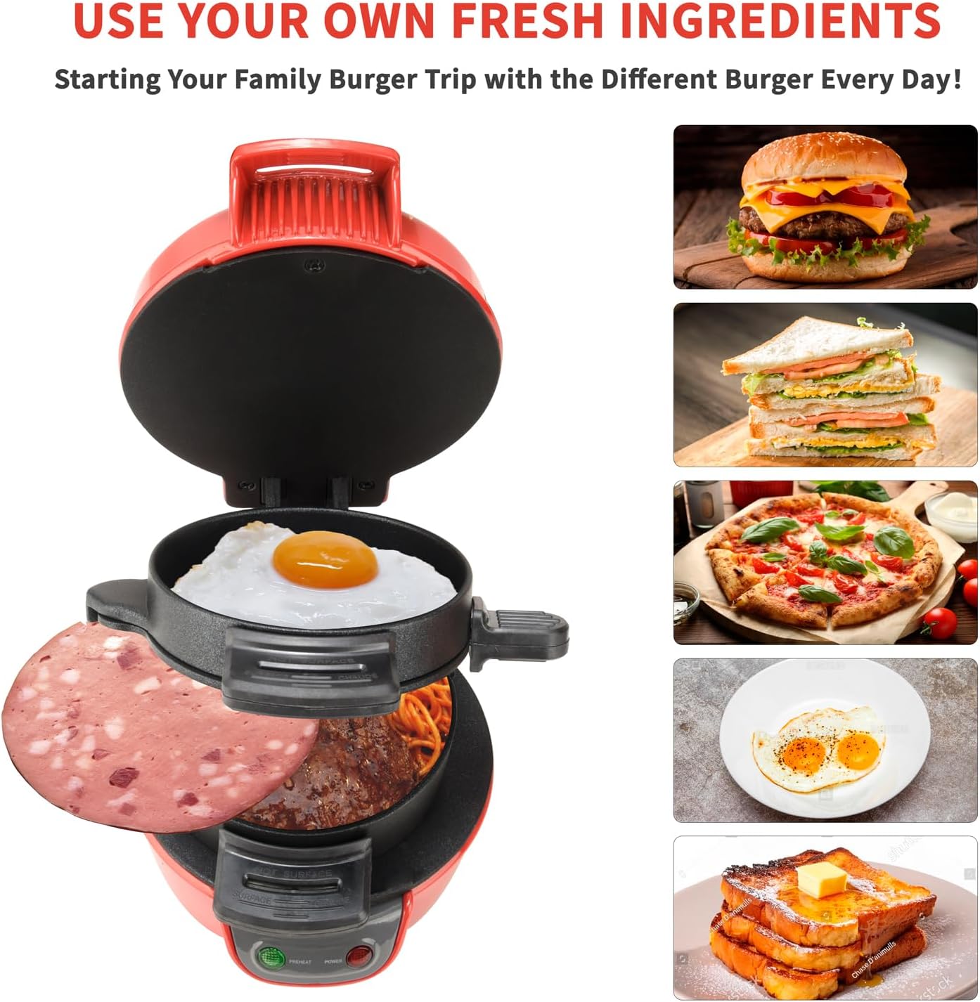 T-Machine Électrique Pour Faire Des Hamburgers