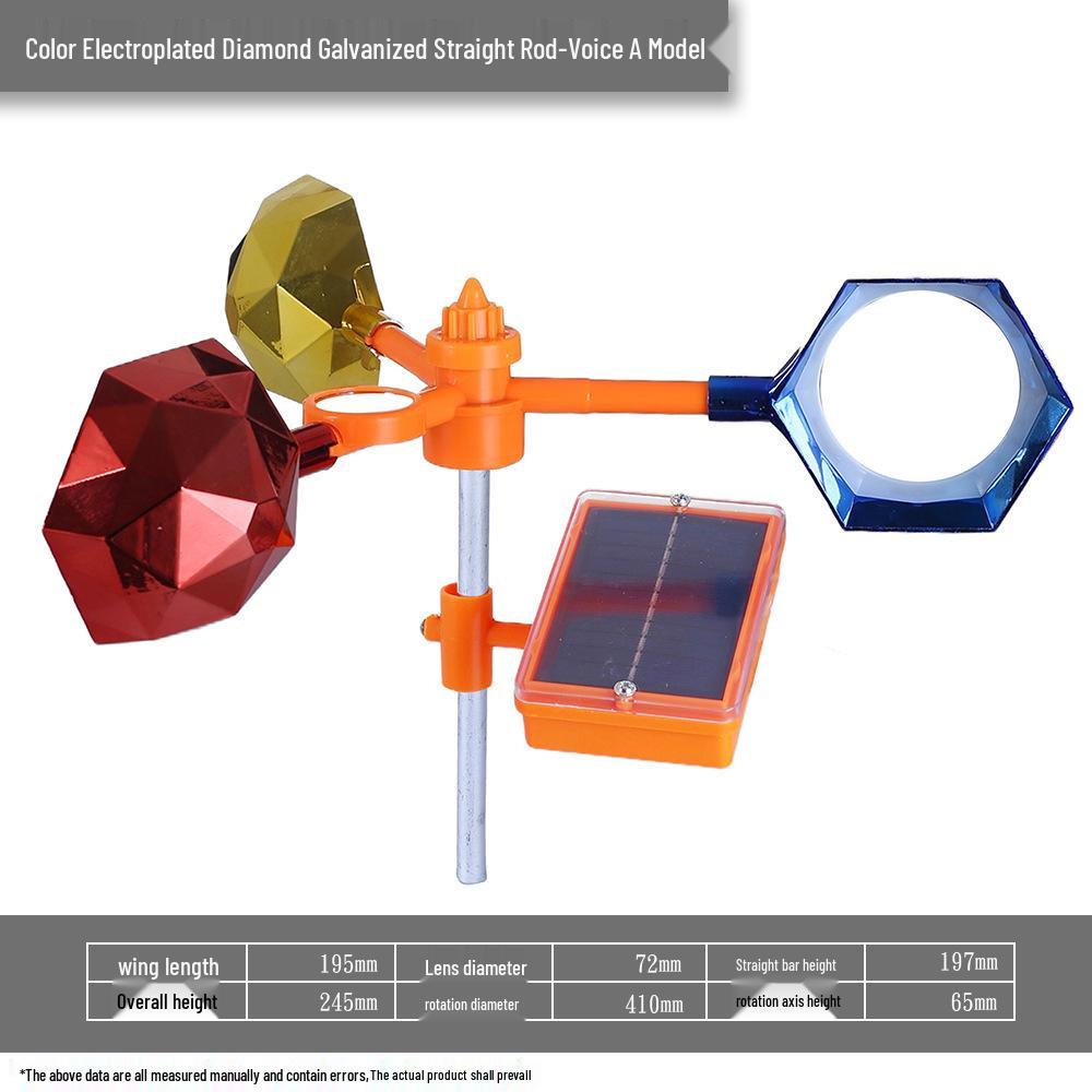 T-Répulsif dOiseaux Solaire