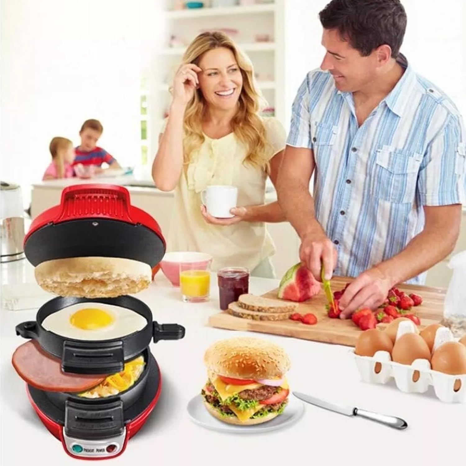 F-Machine Électrique Pour Faire Des Hamburgers